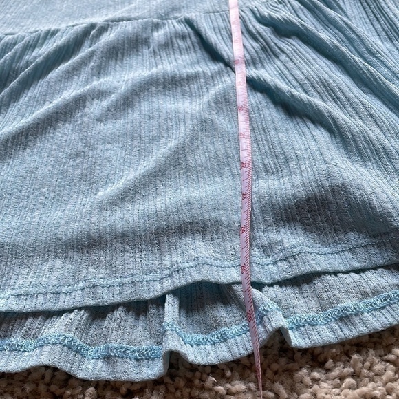 Juicy Couture Baby Blue Tiered Sleeveless Top Women’s Medium EUC Y2K - Picture 6 of 9